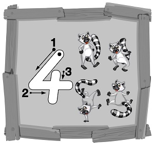 okul öncesi bir rakamı çalışma sayfaları